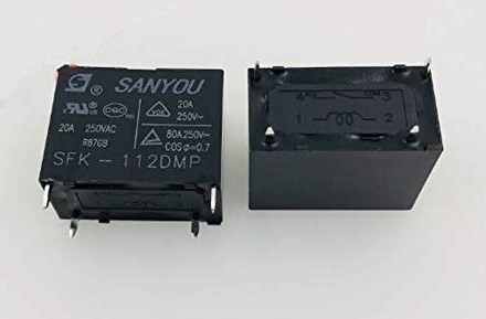 SANYOU New Original RELAY SFK-112DMP 12V 4 PIN RELAY 20A 250VAC 12V DC Power Relay