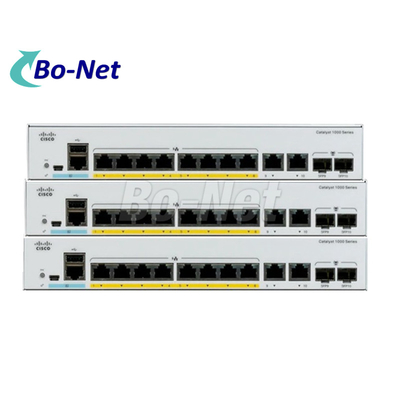 New Arrival Original CISCO C1000-8FP-2G-L New in Box 8 Port and 120W PoE budget 2x1G SFP and RJ-45 combo 